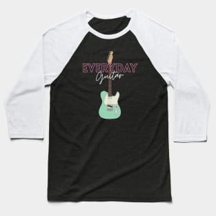 Everyday Guitar T-Style Electric Guitar Baseball T-Shirt